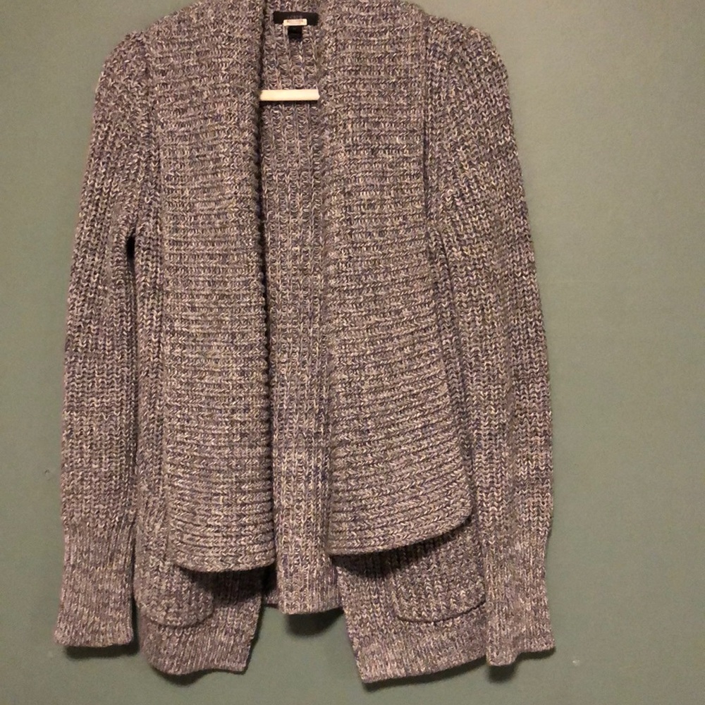 J. Crew heavyweight open sweater